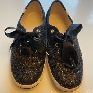 Kate Spade Ked Glitter Dipped Shoes Size 7